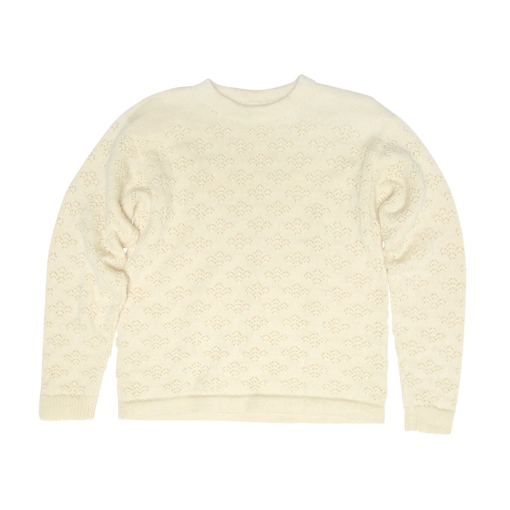 Sundazed (Belgium) Eyelet Lace Knit, Virgin Wool, Victorian